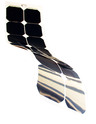 Flexible solar panels